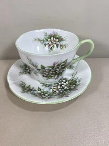 Royal Albert Blosson Time Series "Orange Blossom" Cup and Saucer - Picture 1 of 5