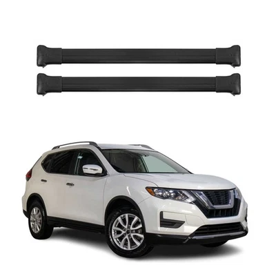 Portaequipajes barras transversales portaequipajes portaequipajes para Nissan Rogue Sport 2017-2022 negro Foto 1 de 4