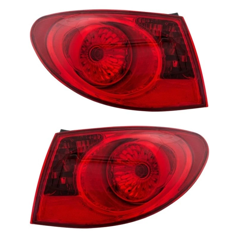 For Hyundai Elantra 07-10 Tail Lights Driver & Passenger Side Outer Replacement Foto 1 de 1