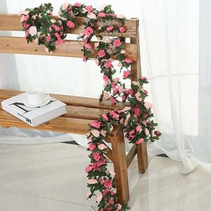 Hanging Floral Garland for Wedding and Festivals Realistic and Colorful Design - Picture 1 of 9