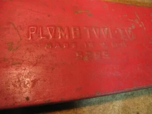 Vintage Plomb 5295 Socket Set Tool Box 18.75x5.25x1.5 - Picture 1 of 3