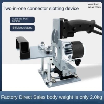 Sujetador invisible 2 en 1 apertura punzonado localizador carpintería recorte ranurado Foto 1 de 4