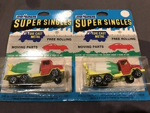 Lot Of 2 Majorette Super Singles 227 Magirus Beton MOC - Picture 1 of 1