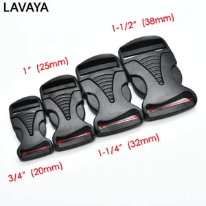 Mini hebilla desmontable de plástico para correas de mochila equipaje - Imagen 1 de 14