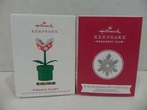 Hallmark Super Mario Piranha Plant Ornament NIB 2019 - Limited Edition + Bonus  - Bild 1 von 1