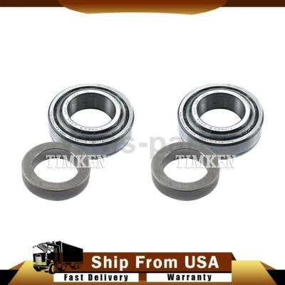 Compatível com 1985~1989 Jeep Cherokee Timken rolamento de roda interna traseira e conjunto de corrida - Imagem 1 de 4