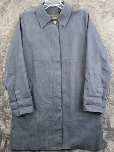 Trench coat Coach nero da passeggio grande vintage