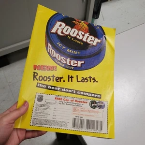 1998 ROOSTER LONG CUT BOLD SMOKLESS TOBACCO ARTICLE / AD - Picture 1 of 5