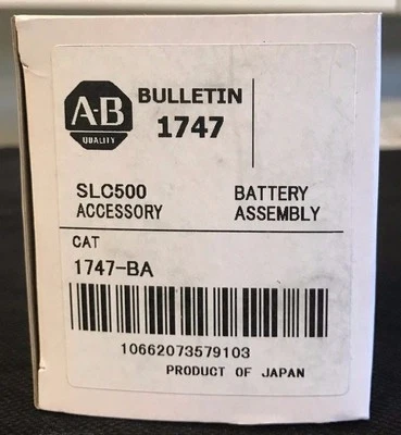 Brand New Allen Bradley 1747-BA, B9650T PLC Battery,