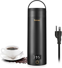 Travel Electric Tea Kettle Portable Small Mini Coffee Kettle, with 4 Variable Pr