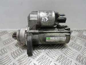 AUDI A3 2010-12 STARTER MOTOR (1.6l 8v Petrol BSE) 02T911023T S3394 - Picture 1 of 11