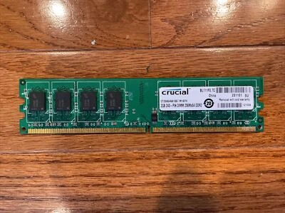 Crucial CT51272BA1067 2GB DDR2 RAM 1066 MHz - Image 1 of 2