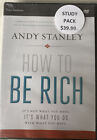 How to Be Rich von Andy Stanley - DVDs & Buch verpackt Set - 4-wöchige Kirchenkampagne