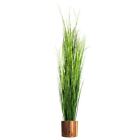 130cm Artificial Extra Large Grass Plant with Copper Metal Plater
