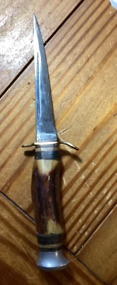 Vintage Edge Mark 461 fixed blade knife, Germany - Image 1 of 4