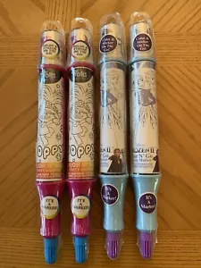 Lot Of 4! NEW! 2x Frozen 2, 2x Trolls Color N’ Go Activity Marker W/ Stickers H2 - Picture 1 of 4