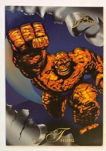 1994 Flair Marvel #1 The Thing base Trading Card - Picture 1 of 1