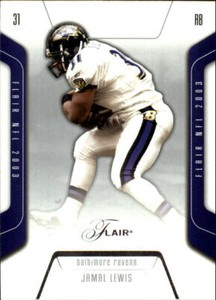 2003 Flair Football Card Pick