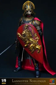 NOOZOOTOYS NZ001 Lannister Nobleman Knight with Metal Armor 1/6 Action Figure - Picture 1 of 7