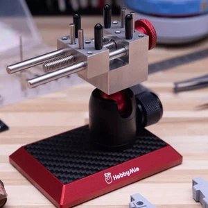 1x Precision Work Bench Vise Desktop Stainless Omnidirectional Mini ViseMd - Picture 1 of 14