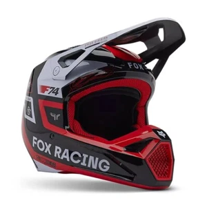 Casco todoterreno FOX Racing V1 Race Spec rojo fluorescente MX/Motocross 33000-110 - Imagen 1 de 6