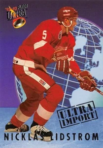 1992-93 Ultra Imports #13 Nicklas Lidstrom - Picture 1 of 2