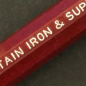 c1940's-50's "Mountain Iron & Supply" (Wichita, KA) Mechanical Advertising Pen - Picture 1 of 5