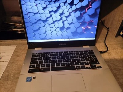 ASUS Chromebook C423NA-BV0051 14" (4Go, Intel Celeron N3350, 1.1 GHz, 64Go eMMC) - Photo 1/3