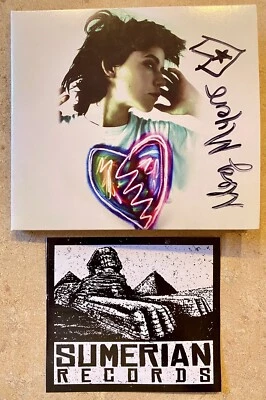 Signed Meg Myers CD EP LANA DEL RAY HALSEY BILLIE EILISH BISHOP BRIGGS K FLAY Foto 1 de 2