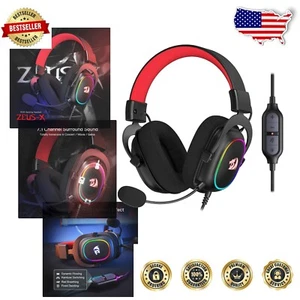 Zeus-X RGB Wired Gaming Headset: 7.1 Surround Sound, USB for Multi-Platforms - Picture 1 of 12