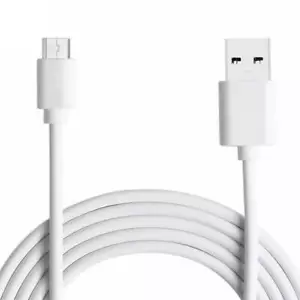 Cable de carga micro USB extra de 2 metros de largo compatible con plomo Samsung - Imagen 1 de 3