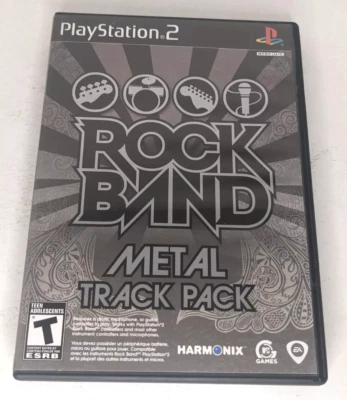 Rock Band Metal Track Pack PlayStation 2 2009 - Image 1 of 2