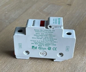 PORTAFUSIBLES LITTELFUSE LPSC-ID CH 1 POLO 600V 30A - Imagen 1 de 4