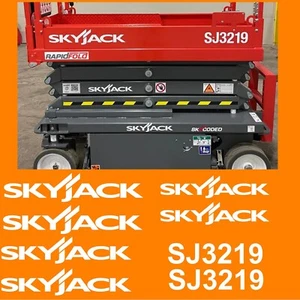 Skyjack SJ3219 Scissor Lift Replacement Decal Kit SJ1113219 SJ 3219 - Picture 1 of 1