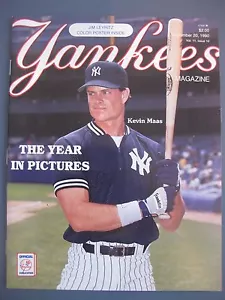 NEW YORK YANKEES MAGAZIN 20. DEZEMBER 1990 DAS JAHR IN BILDERN BAND 11 AUSGABE 10 - Bild 1 von 5
