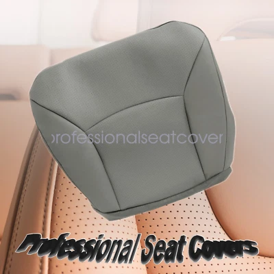 Cubierta de asiento perforada gris inferior del conductor para camioneta Ford E150 E250 E350 2002-2008 Foto 1 de 4
