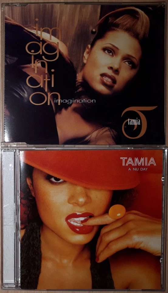 TAMIA - A Nu Day - Album CD R&B Rnb + Imagination CD Single MISSY ELLIOTT 😍 - Bild 1 von 4
