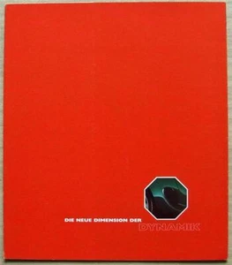 MG MGF SPORTS CONVERTIBLE Car Sales Brochure 1994-95 GERMAN TEXT #EO1184/A - Picture 1 of 3