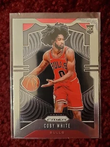 ๐2019-20 Panini Prizm - Coby White - Base Rookie (RC) #253๐ - Picture 1 of 2
