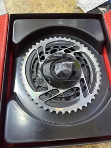 SRAM Red AXS Chainring Set 46t / 33t SRAM Direct Mount 2x12-Speed Aluminum Gray - Picture 1 of 2