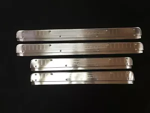 1954 - 1955 Lincoln 4 Door Sill Scuff Plates New - Foto 1 di 2