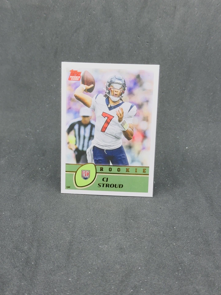 Texans C.J. Stroud Mint 2023 Topps Composite Rookie Card RC #421 - Image 1 of 2