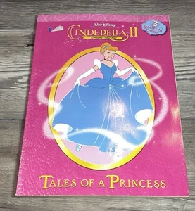 Vintage Disney Cinderella 2 Coloring Book Tales Of Princess 2002 SEE DESCRIPTION - Picture 1 of 8