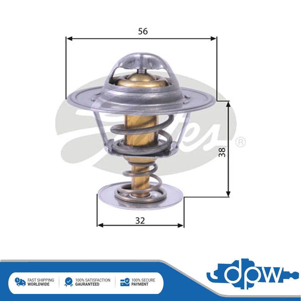Se adapta a Fiat 128 1969-1984 127 1977-1986 termostato refrigerante DPW Foto 1 de 1