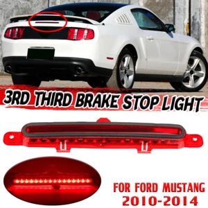 Pour Ford Mustang 2010-2014 Rouge 3ème LED Troisième Feu Stop Frein Lamp - Foto 1 di 10