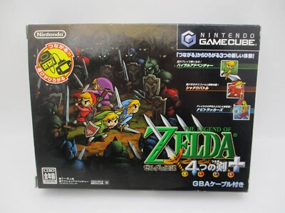 The Legend of Zelda: Four Swords Adventures w/ Cable Nintendo GAMECUBE Japan GC - Image 1 of 4