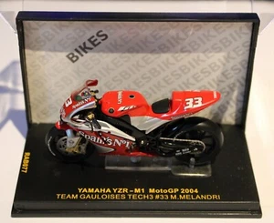 IXO 1:24th Yamaha YZR-M1 MotoGP 2004,Team Gauloises Tech3 #33 M.Melandri RAB077 - Picture 1 of 3