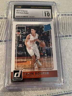 Panini Donruss Devin Booker 2015-16 radiocontrol CSG gema como nueva 10 soles wow Foto 1 de 2