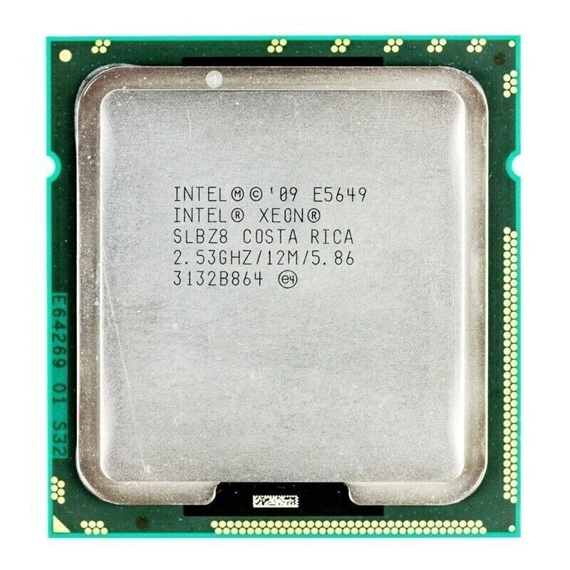 Intel Xeon E5649 2.53GHz 6C/12T SLBZ8 LGA1366 CPU | Used Tested - Image 1 of 1