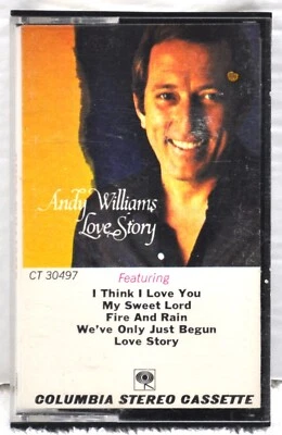 ANDY WILLIAMS  "Love Story"  Cassette  Columbia CT30497 - Image 1 of 4